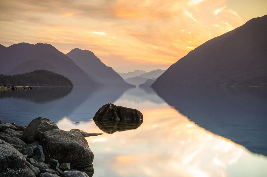 A beautiful morning at Alouette Lake in Golden Ears Provincial Park.